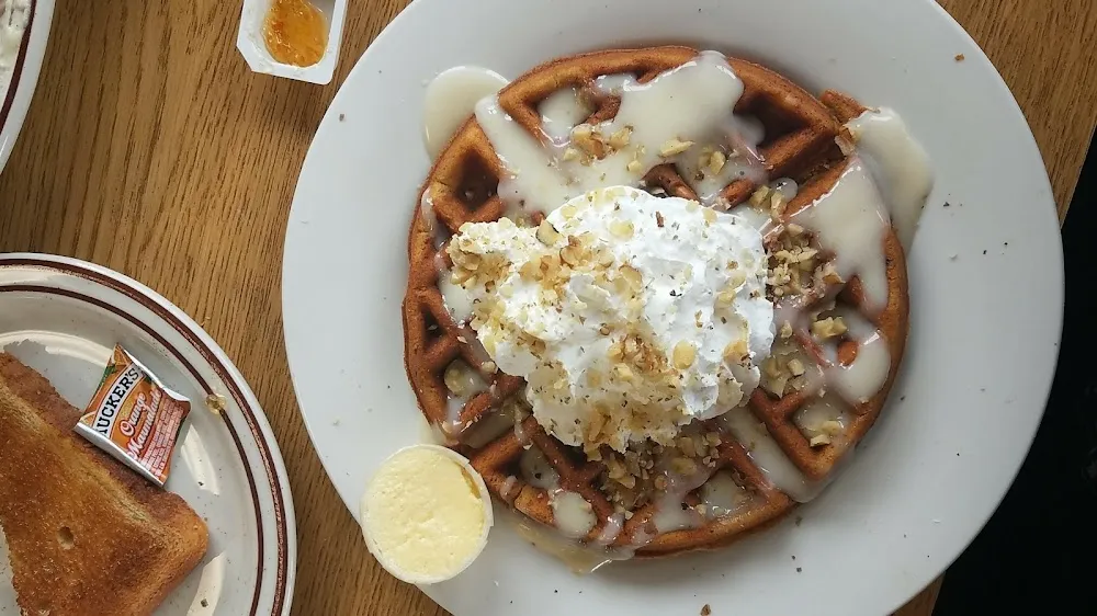 Carrot Cake Waffle