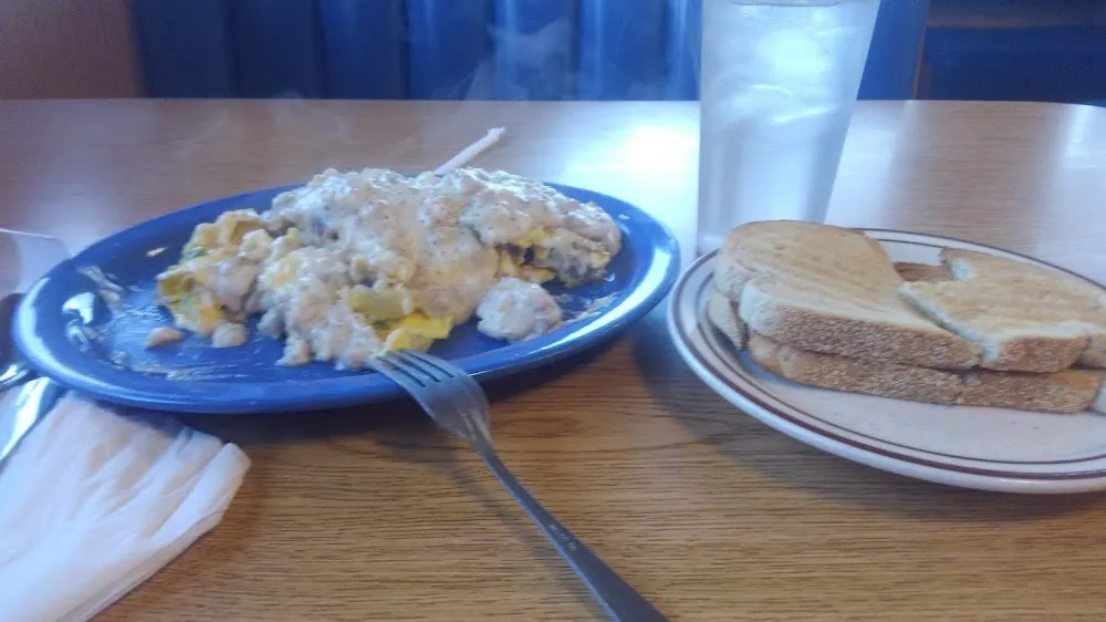 Country Omelette with Rye Toast