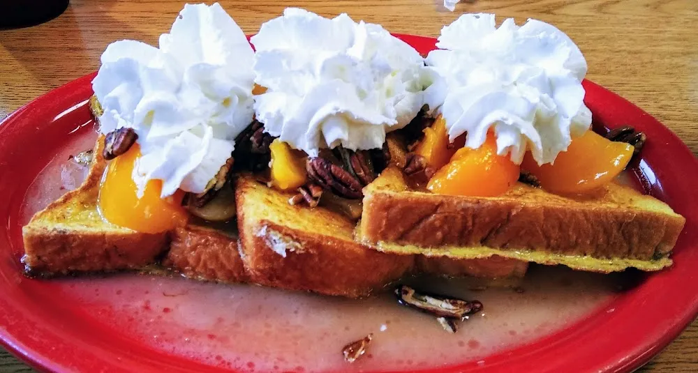 Peaches and Cream French Toast